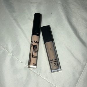 NYX and Elf shade “Fair” concealer